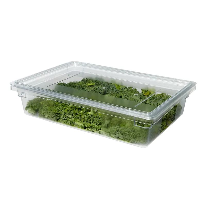 Food Tote Box Lid Rubbermaid Food Tote Boxes: 3300, 3301, 3306, 3308, 3328 18X26 IN Clear PC 6/Case