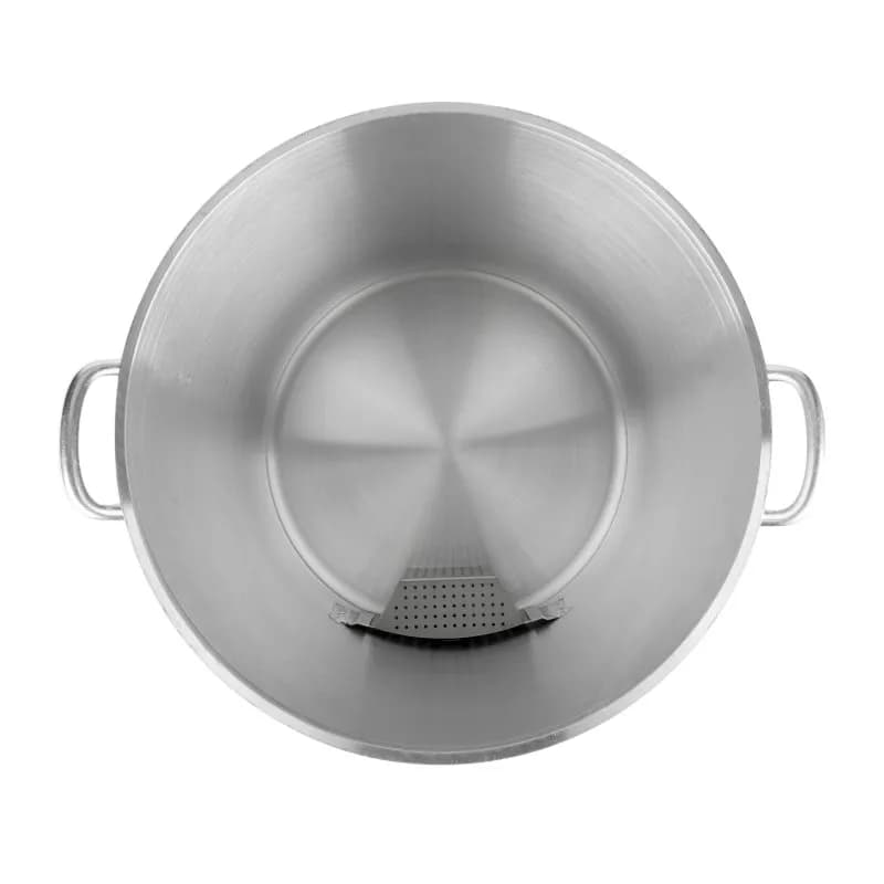 Wear-Ever® Stock Pot 16 IN 60 QT Aluminum Heavy Duty With Faucet 1/Each