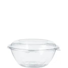 Dart® Safeseal™ Bowl & Lid Combo With Dome Lid 24 OZ PET Clear Round 50 Count/Pack 3 Packs/Case 150 Count/Case
