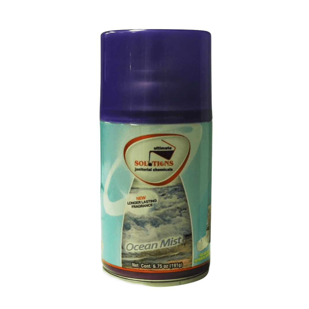 Ulti-Mist Air Freshener Ocean Mist 6.75 FLOZ 30-Day Air Care System 12/Case