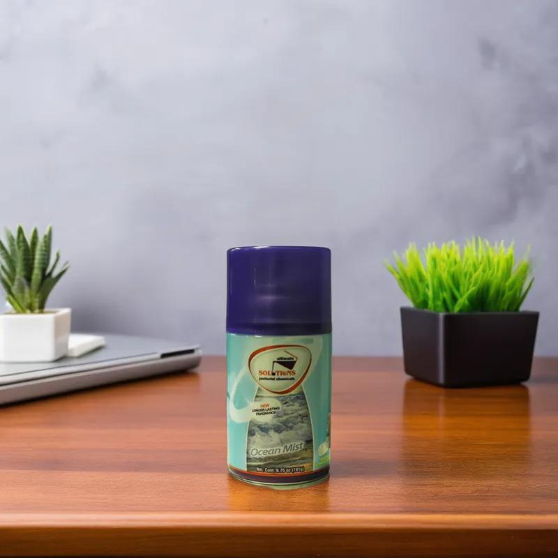 Ulti-Mist Air Freshener Ocean Mist 6.75 FLOZ 30-Day Air Care System 12/Case