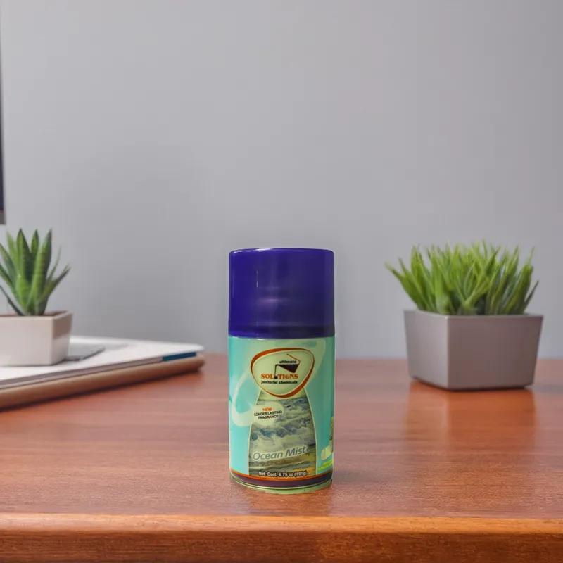 Ulti-Mist Air Freshener Ocean Mist 6.75 FLOZ 30-Day Air Care System 12/Case
