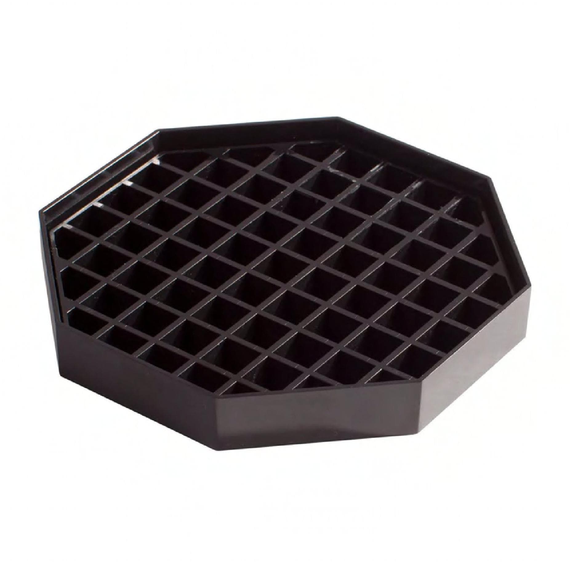 Bar Maid Drip Tray 6 IN Plastic Black Dishwasher Safe 1/Each
