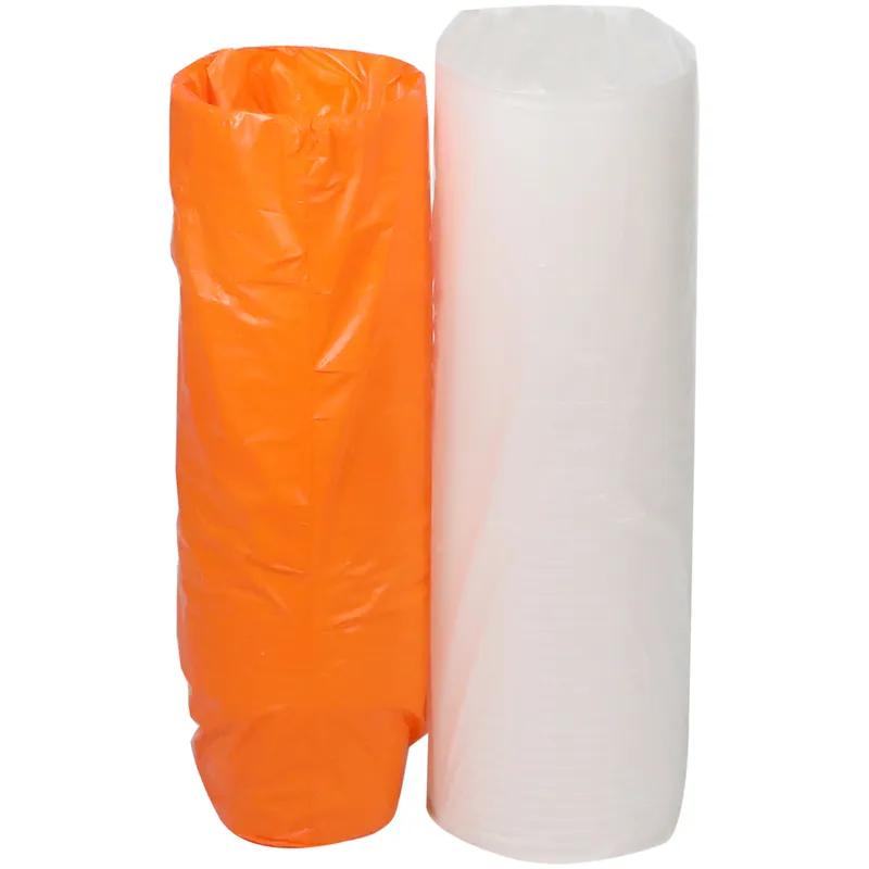 Deli Container Base & Lid Combo With Flat Lid 16 OZ PP LLDPE Clear Round 240/Case