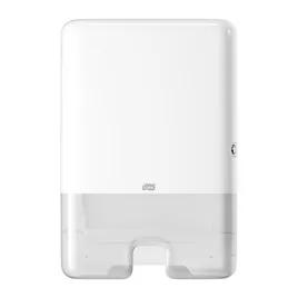 Tork H2 Paper Towel Dispenser 101.6X302.3X444.5 IN Plastic Wall Mount White Multifold 1/Each