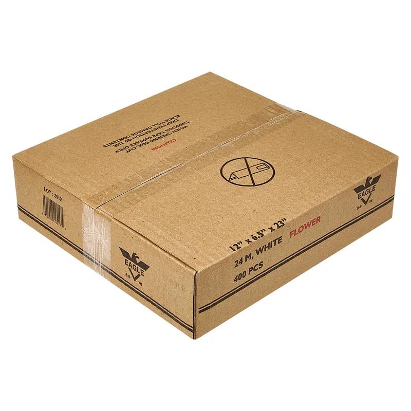 Bag 12X6.5X22 IN Plastic 20MIC Flower T-Sack Gusset 400/Case