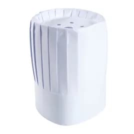 Chef Hat 10 IN White Pleated Comfort Band 24 Count/Pack 1 Packs/Case 24 Count/Case