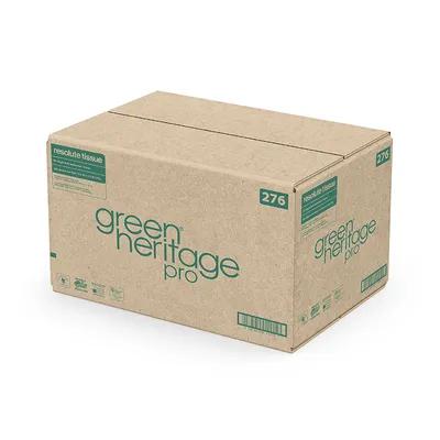 Green Heritage Pro Toilet Paper & Tissue Roll 2PLY White 96 Rolls/Case