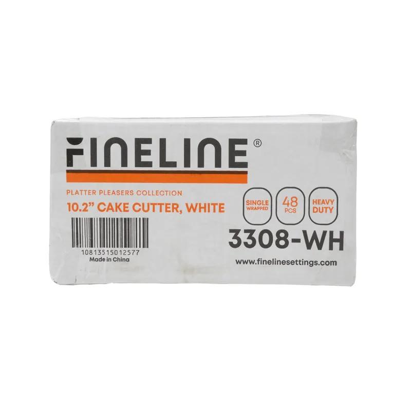 Cake Cutter 10 IN PS White 48/Case