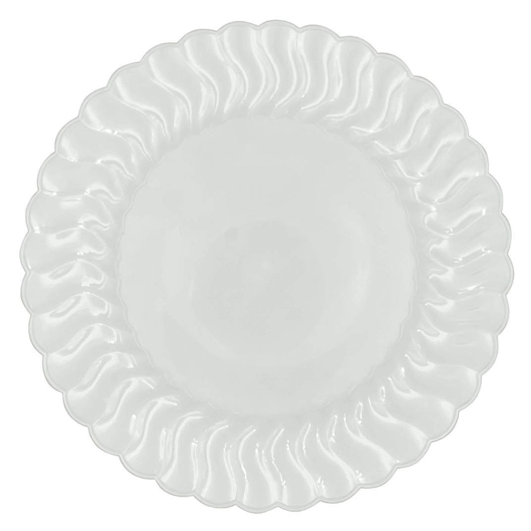 Plate 6 IN Plastic Clear Round 180/Case