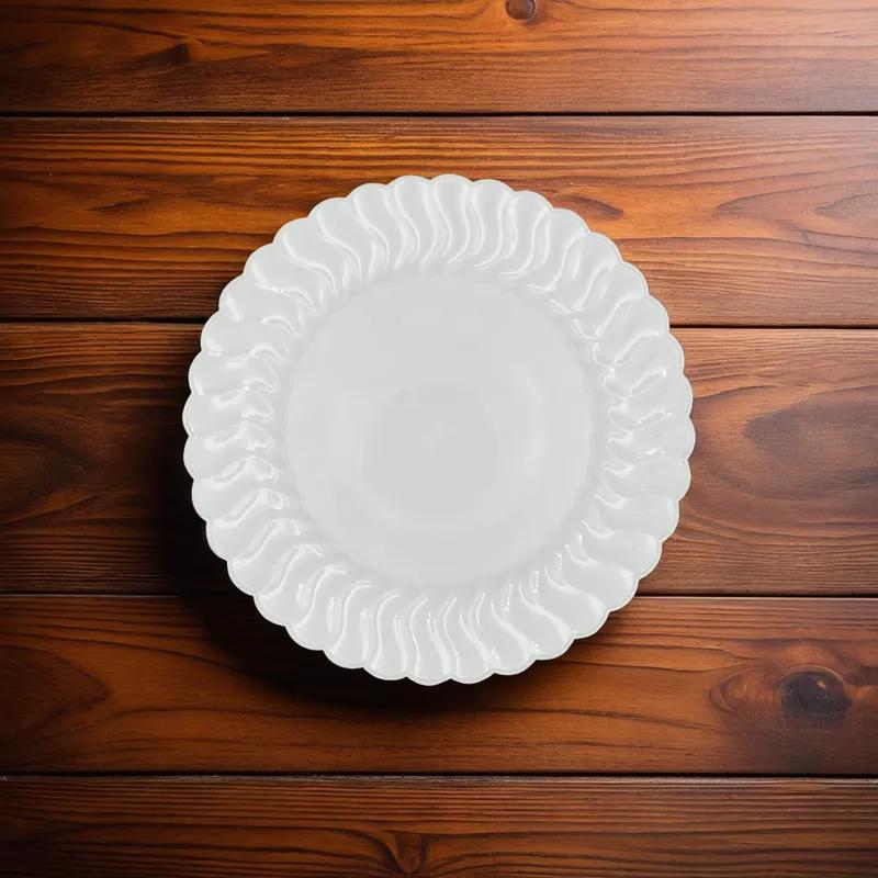 Plate 6 IN Plastic Clear Round 180/Case