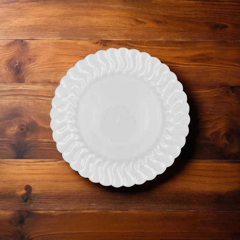 Plate 6 IN Plastic Clear Round 180/Case