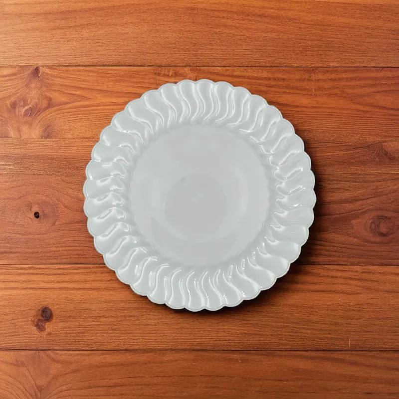 Plate 6 IN Plastic Clear Round 180/Case