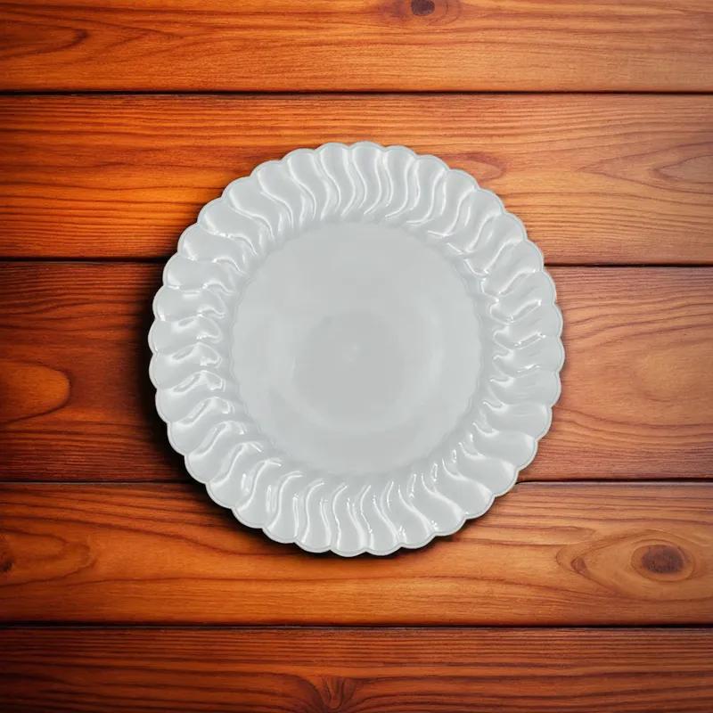 Plate 6 IN Plastic Clear Round 180/Case