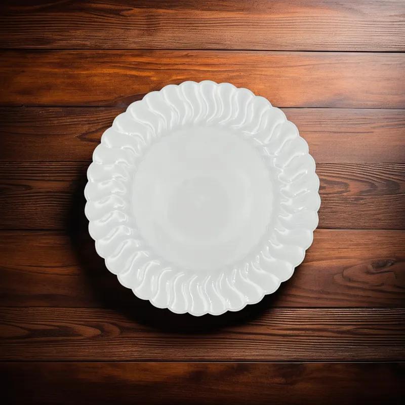 Plate 6 IN Plastic Clear Round 180/Case