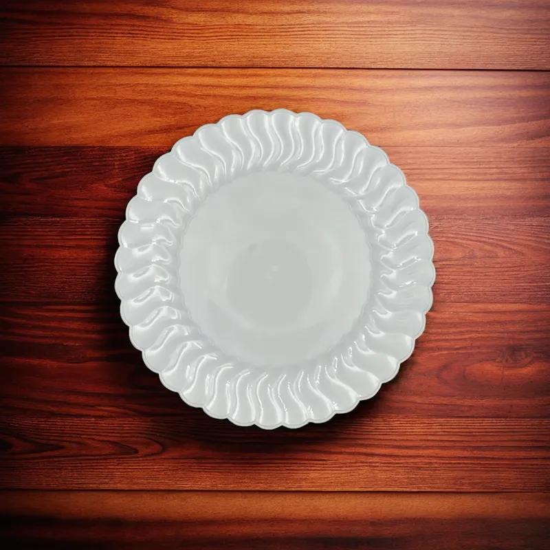 Plate 6 IN Plastic Clear Round 180/Case
