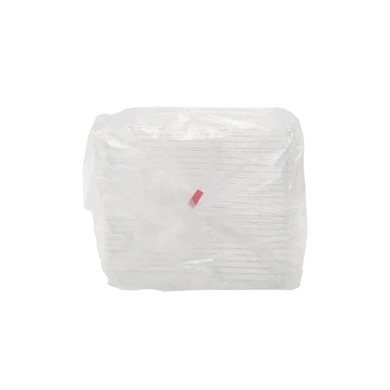 Lid 1 Compartment PET Clear Square For 64 OZ Bowl 48/Case