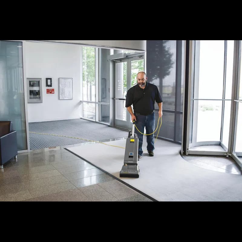 Karcher Sensor XP 12 Upright Vacuum Filter Bag 1.4 GAL 12IN Gray Plastic 1.19 kW 110 Volt With 40FT Cord 1/Each