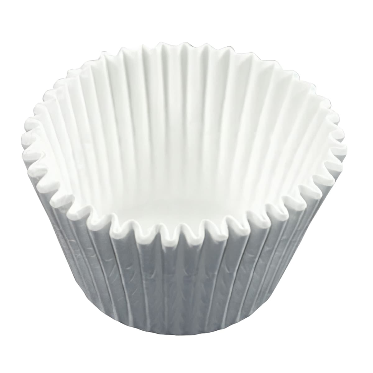 Baking Cup 6X2.25X1.88 IN White Fluted 10000/Case