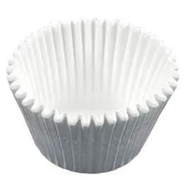 Baking Cup 6X2X2.25 IN White Fluted 10000/Case