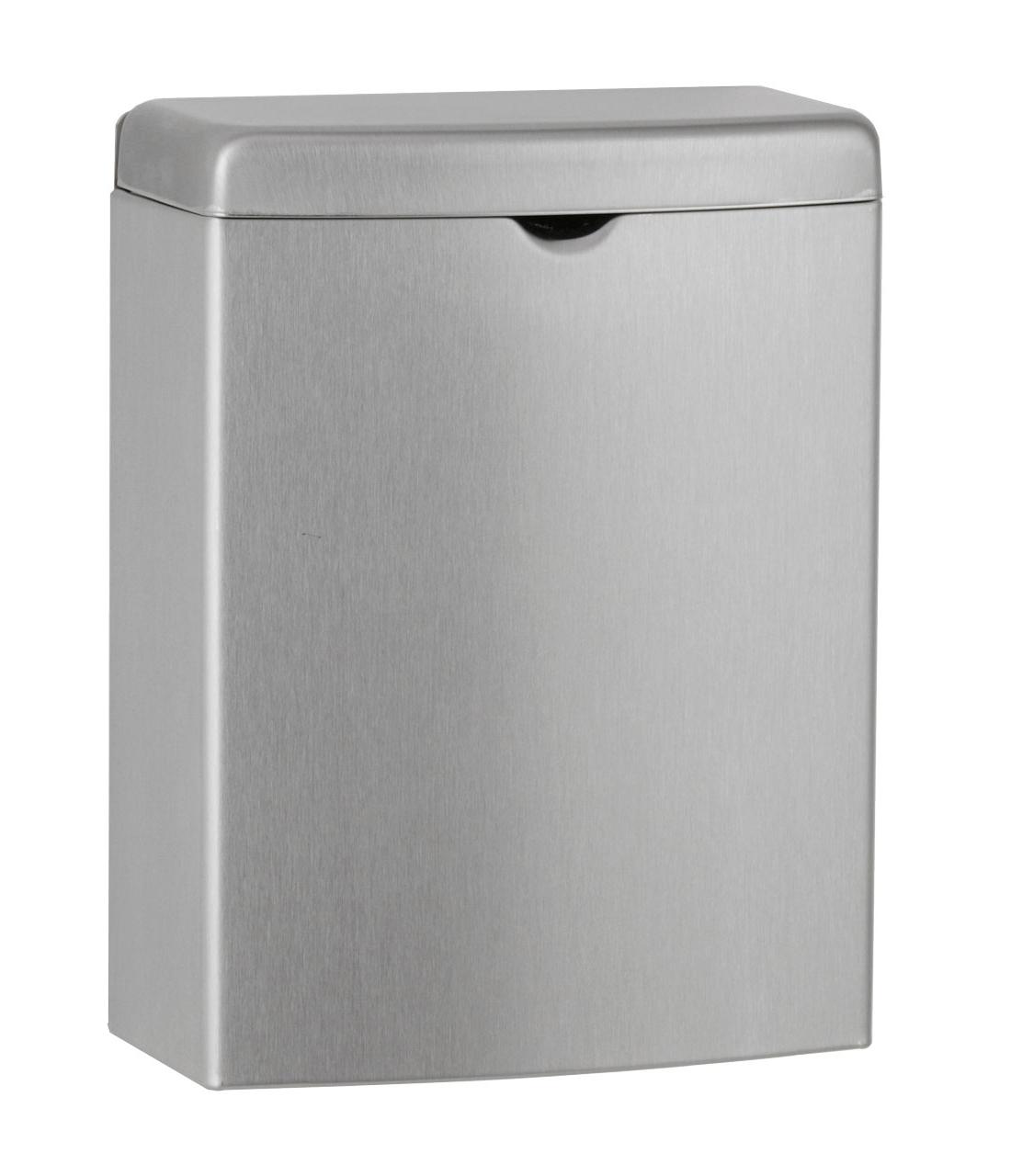 ConturaSeries® Menstrual Care Disposal Receptacle Silver Stainless Steel 1 GAL 1/Each