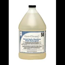 SparClean® Metal Safe Machine Dish Detergent 58 Unscented 1 GAL Alkaline 4/Case