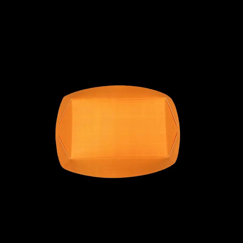 Food Tray 3 LB Paper Orange 500/Case