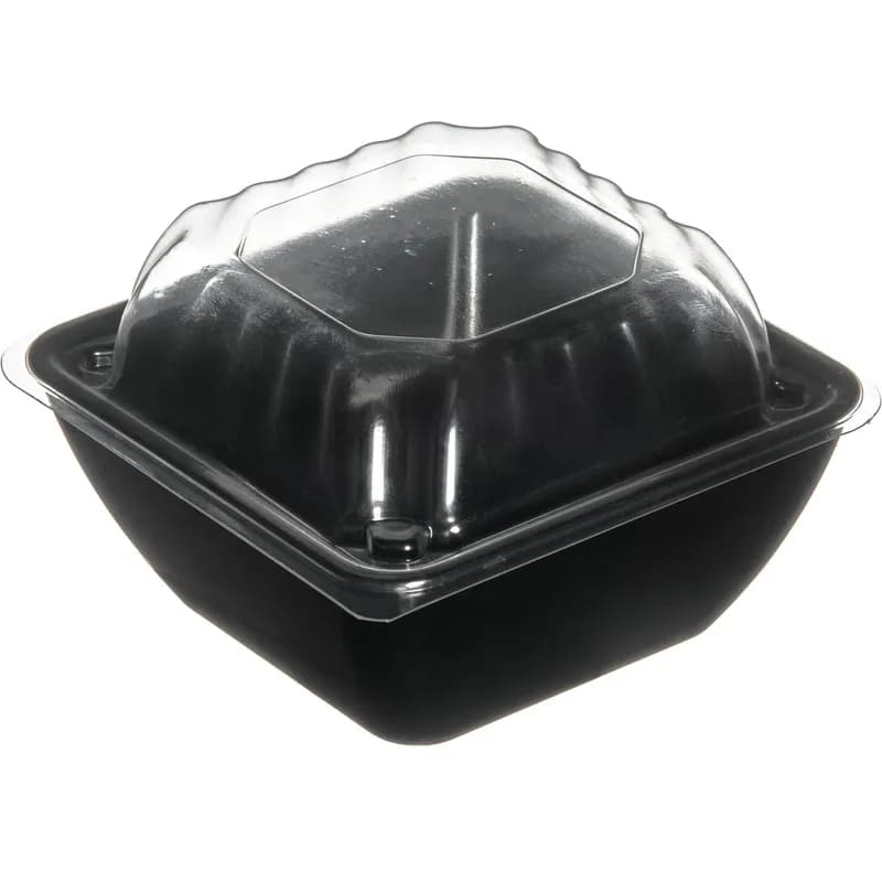 Lid Dome PS Clear Square For Bowl 1000/Case