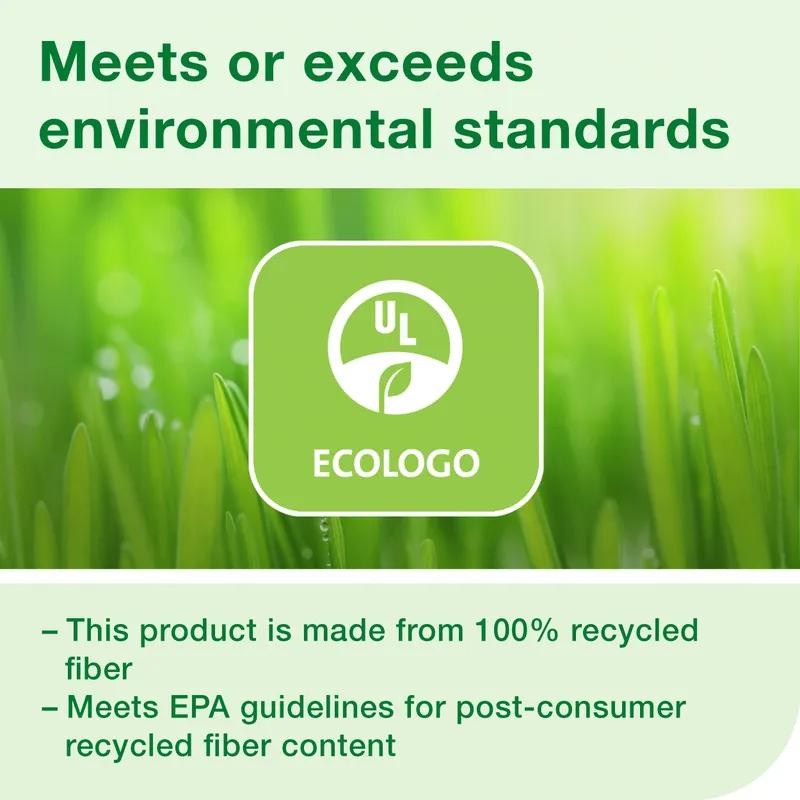 Tork Roll Paper Towel M23 11.75X7.6 IN 518.958 FT 2PLY White Centerfeed Embossed Refill 530 Sheets/Roll 6 Rolls/Case