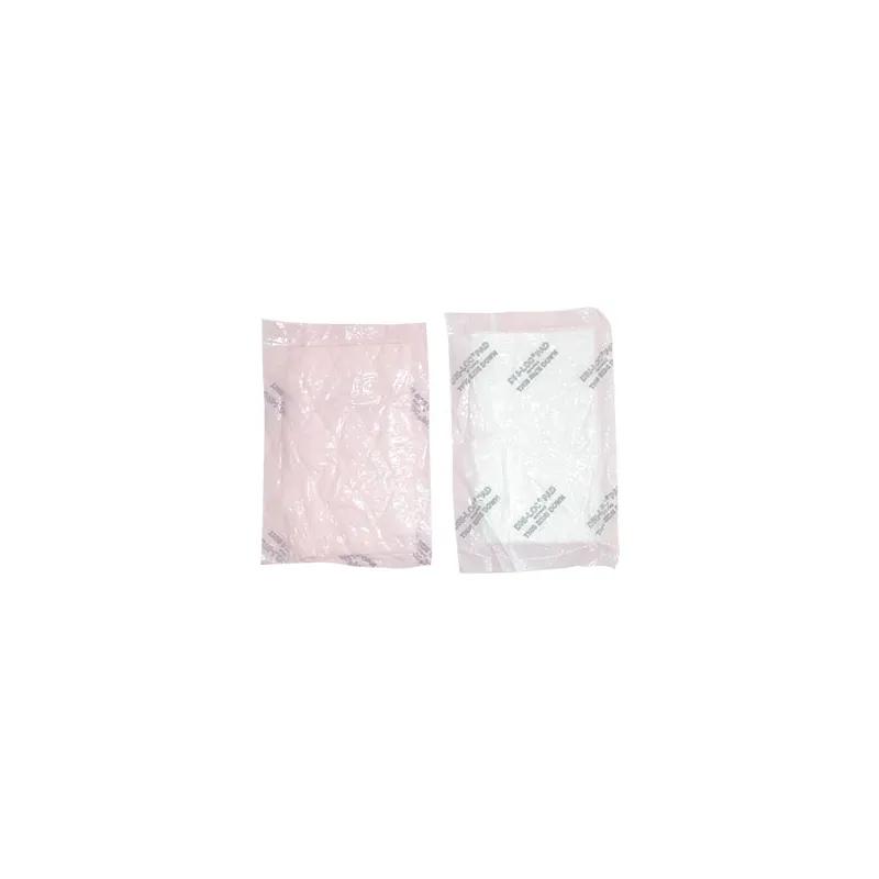 Dri-Loc® Meat Pad 4X7 IN Plastic Cellulose White Red Rectangle Absorbent 2000/Case
