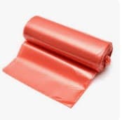 Victoria Bay Can Liner 40X48 IN 40-50 GAL Orange Plastic 1.35MIL 10 Count/Roll 10 Rolls/Case