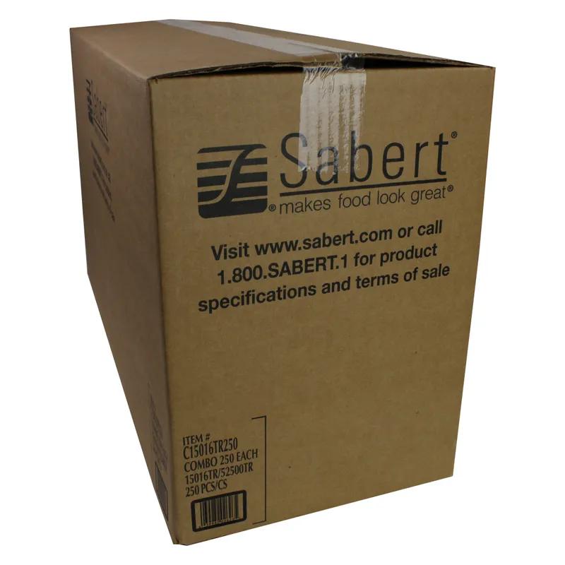 Cold Bowl 16 OZ PET Clear Square Freezer Safe 250/Case