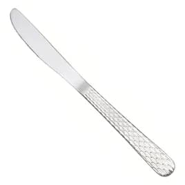 Caspian Dinner Knife 18/0 Stainless Steel Medium Weight Hammered Look Dishwasher Safe 12/Dozen