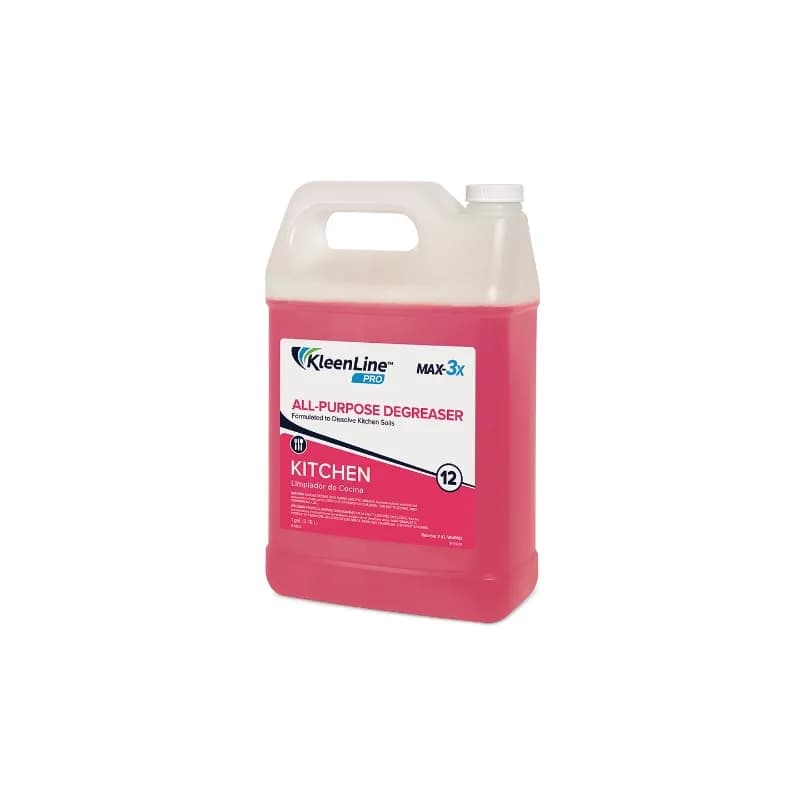KleenLine Pro MAX-3X #12 All Purpose Cleaner Degreaser 1 GAL 1/Case