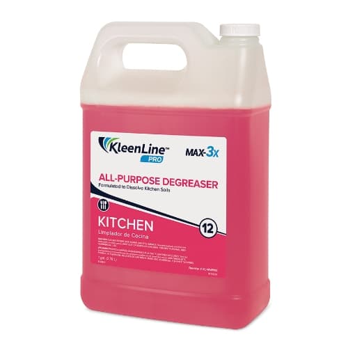 KleenLine Pro MAX-3X #12 All Purpose Cleaner Degreaser 1 GAL 1/Case