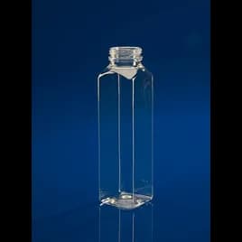Bottle 12 OZ PET Square 38MM DBJ Finish 228/Case