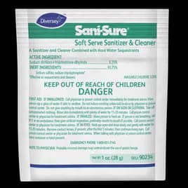 Sani-Sure® Soft-Serve Sanitizer 1 FLOZ Powder Concentrate Kosher 100/Case