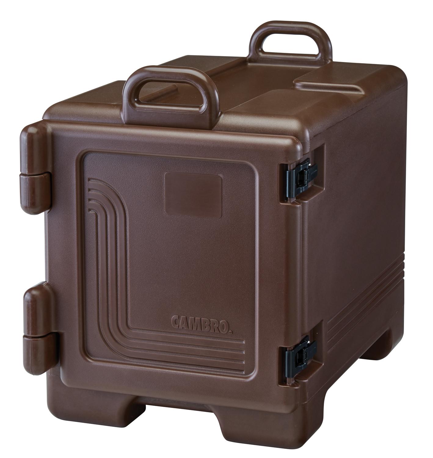 Camcarrier® Ultra Pan Carrier® Insulated Food Carrier Full Size 4 IN Dark Brown 1/Each