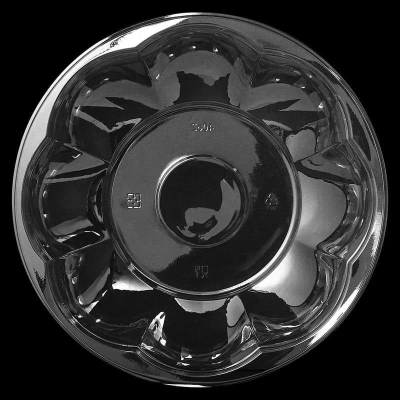 Victoria Bay Salad Bowl & Lid Combo With Dome Lid 40 OZ PET Clear Round Unhinged 100/Case