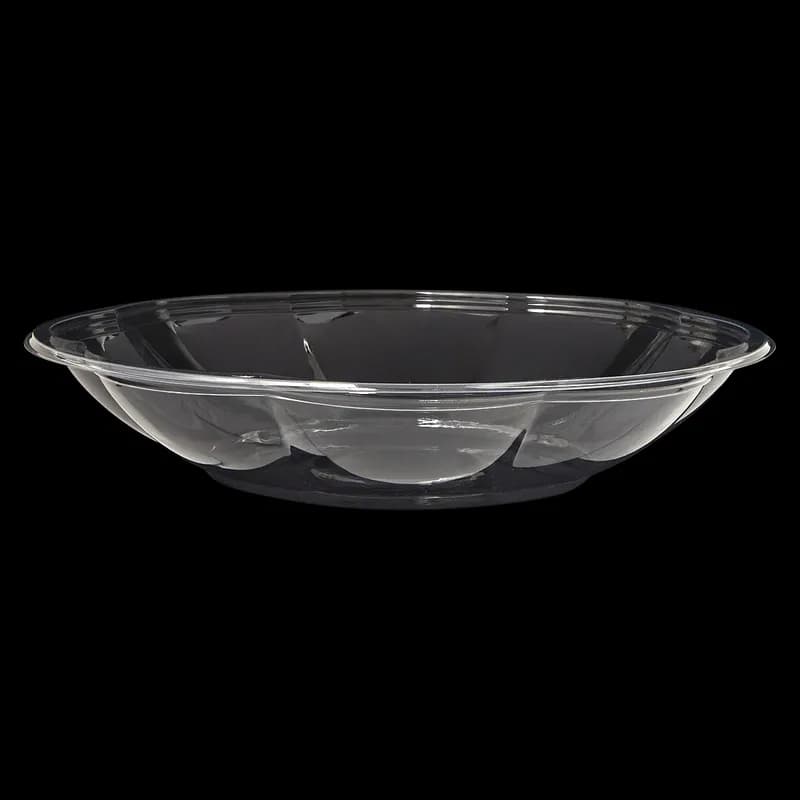 Victoria Bay Salad Bowl & Lid Combo With Dome Lid 40 OZ PET Clear Round Unhinged 100/Case