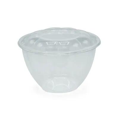 Victoria Bay Salad Bowl & Lid Combo With Dome Lid 48 OZ PET Clear Round Unhinged 150/Case