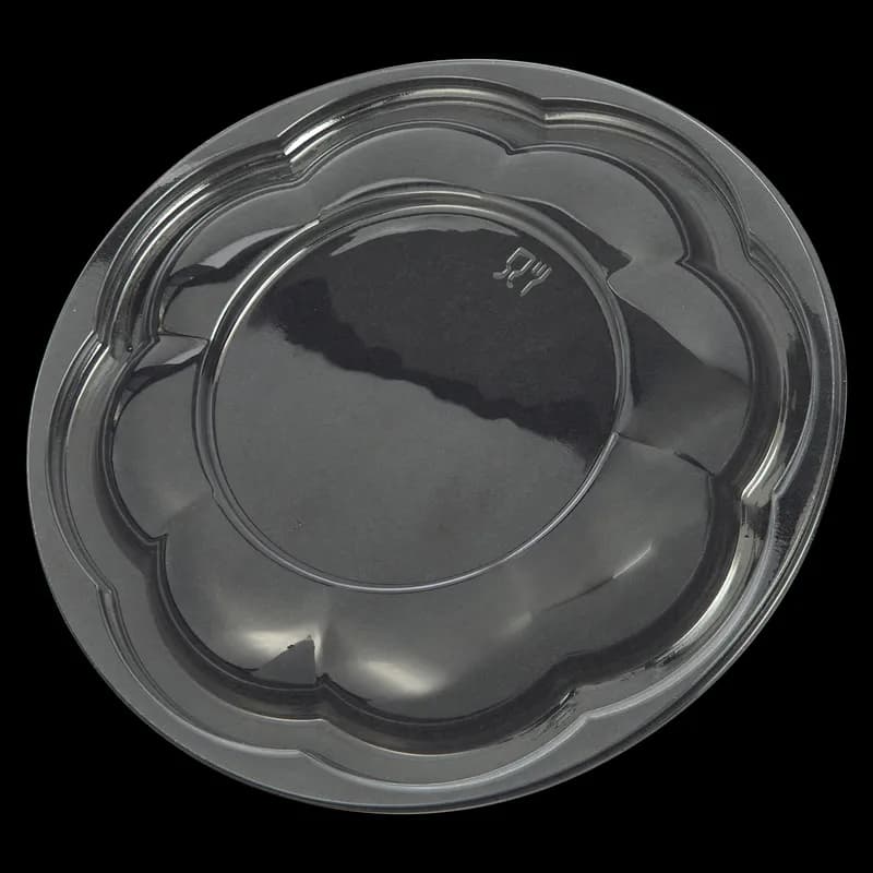 Victoria Bay Salad Bowl & Lid Combo With Dome Lid 48 OZ PET Clear Round Unhinged 150/Case