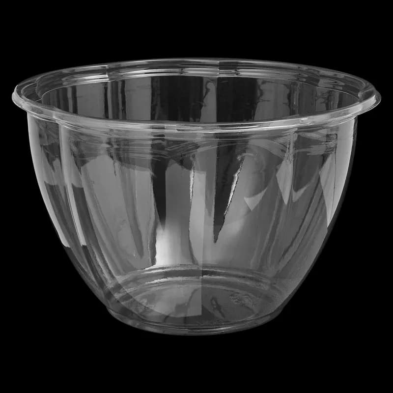 Victoria Bay Salad Bowl & Lid Combo With Dome Lid 48 OZ PET Clear Round Unhinged 150/Case