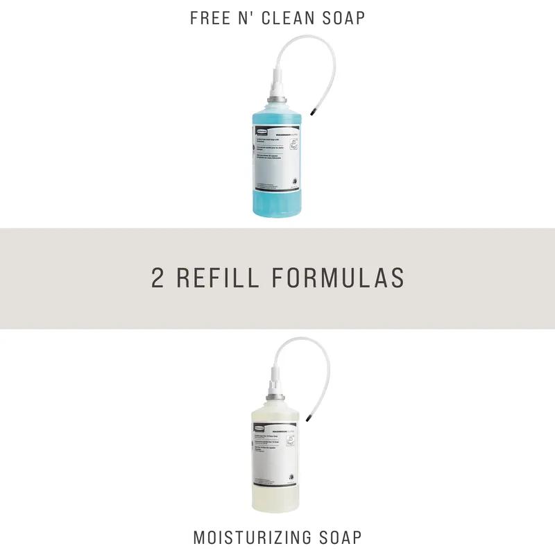 OneShot® Hand Soap Foam 1.6 L Unscented Fragrance Free White Dye Free 4/Case