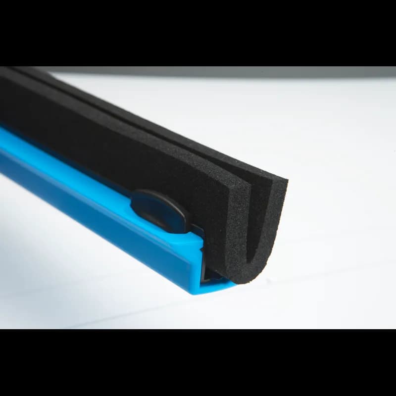 Floor Squeegee 27.6 IN Polypropylene (PP) Cellular Rubber Green Euro Threaded 1/Each