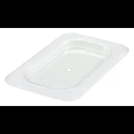 Food Pan Cover 1/9 Size 6.9375X4.25X0.5 IN Rectangle PC Solid 1/Each