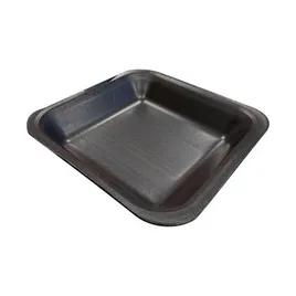 1 Meat Tray 5.25X5.25X1 IN Polystyrene Foam Black Square 1000/Case