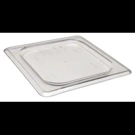 Food Pan Lid 1/6 Size Clear PC Flat Solid 1/Each