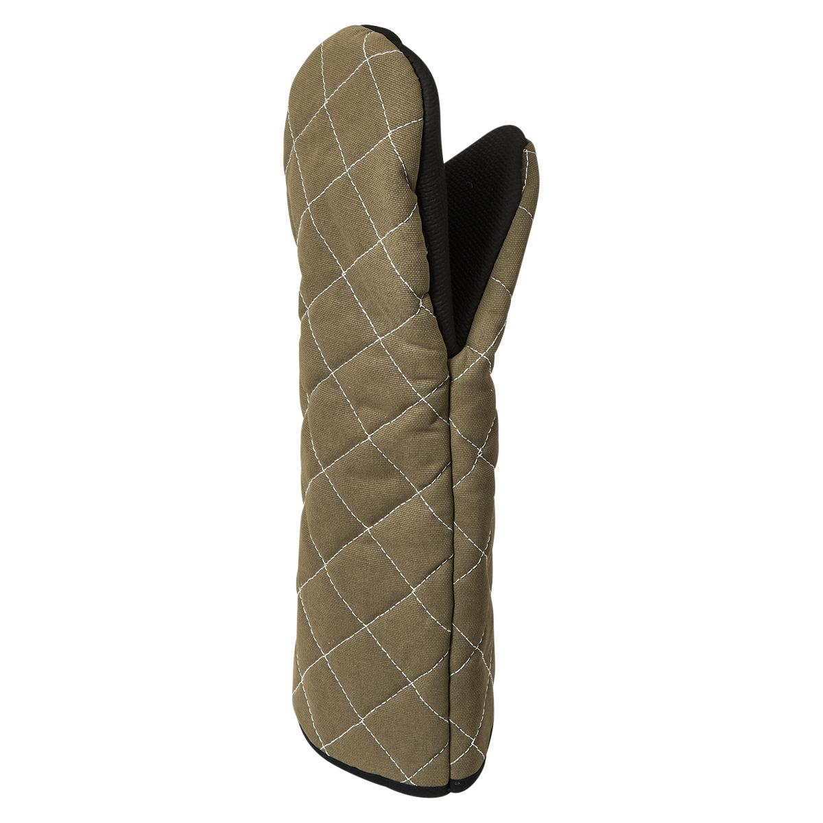 San Jamar Oven Mitt 15 IN Puppet Style Flame Resistant 1/Each