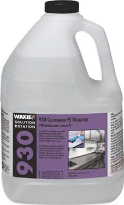 WAXIE Solution Station® 930 Degreaser 1 GAL Liquid Chlorinated 4/Case